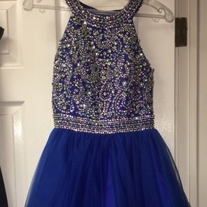 Blue dress from designer blush